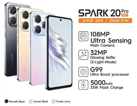 TECNO SPARK 20 Pro NFC